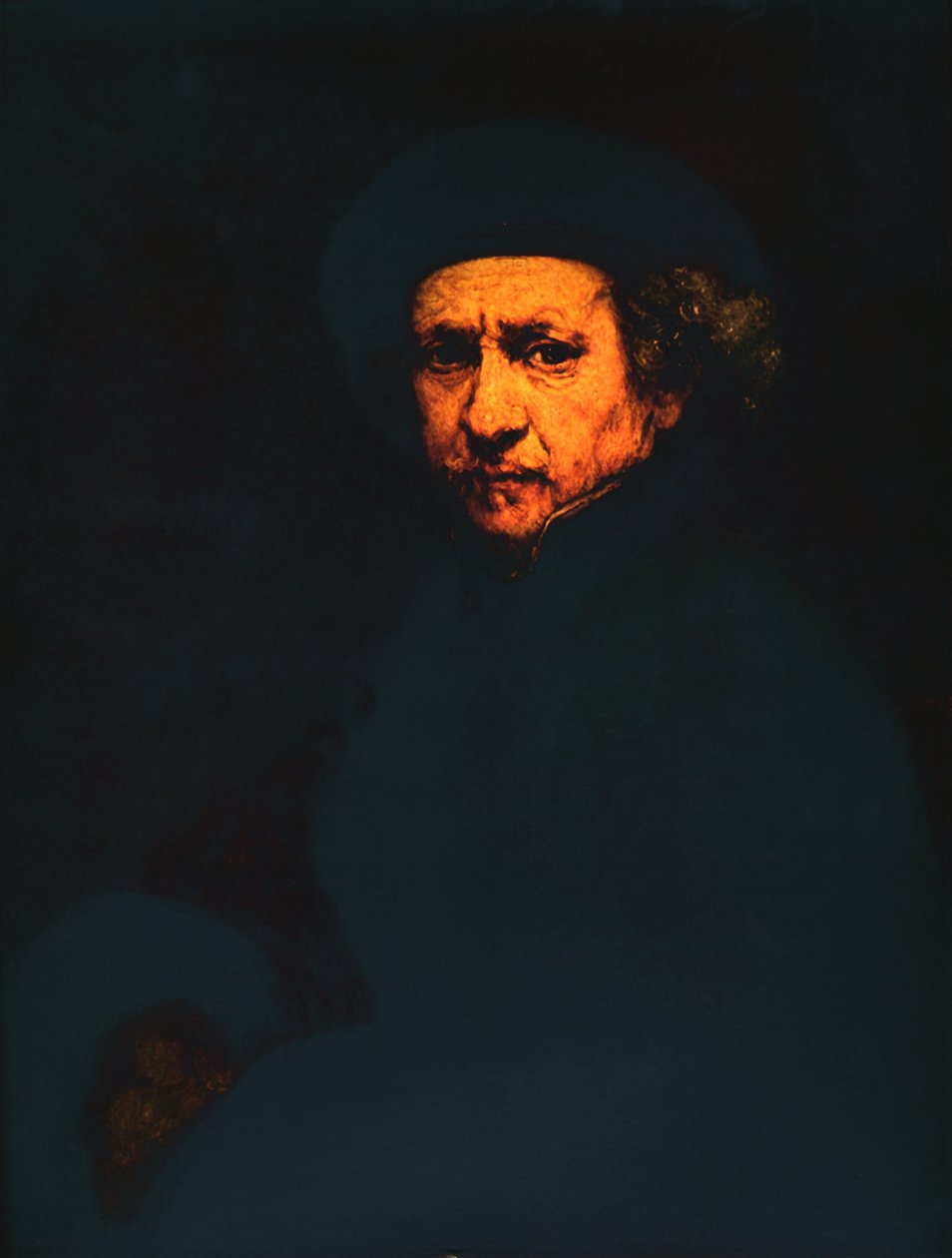 सेल्फ-पोर्ट्रेट, 1659 द्वारा रिमब्रांड वैन रिजन