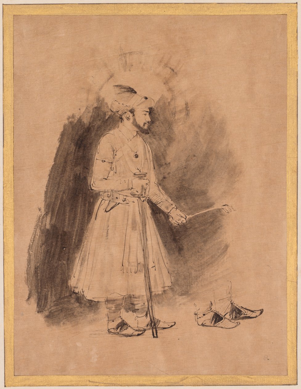 शाहजहाँ, सी। 1656-1661। द्वारा रिमब्रांड वैन रिजन