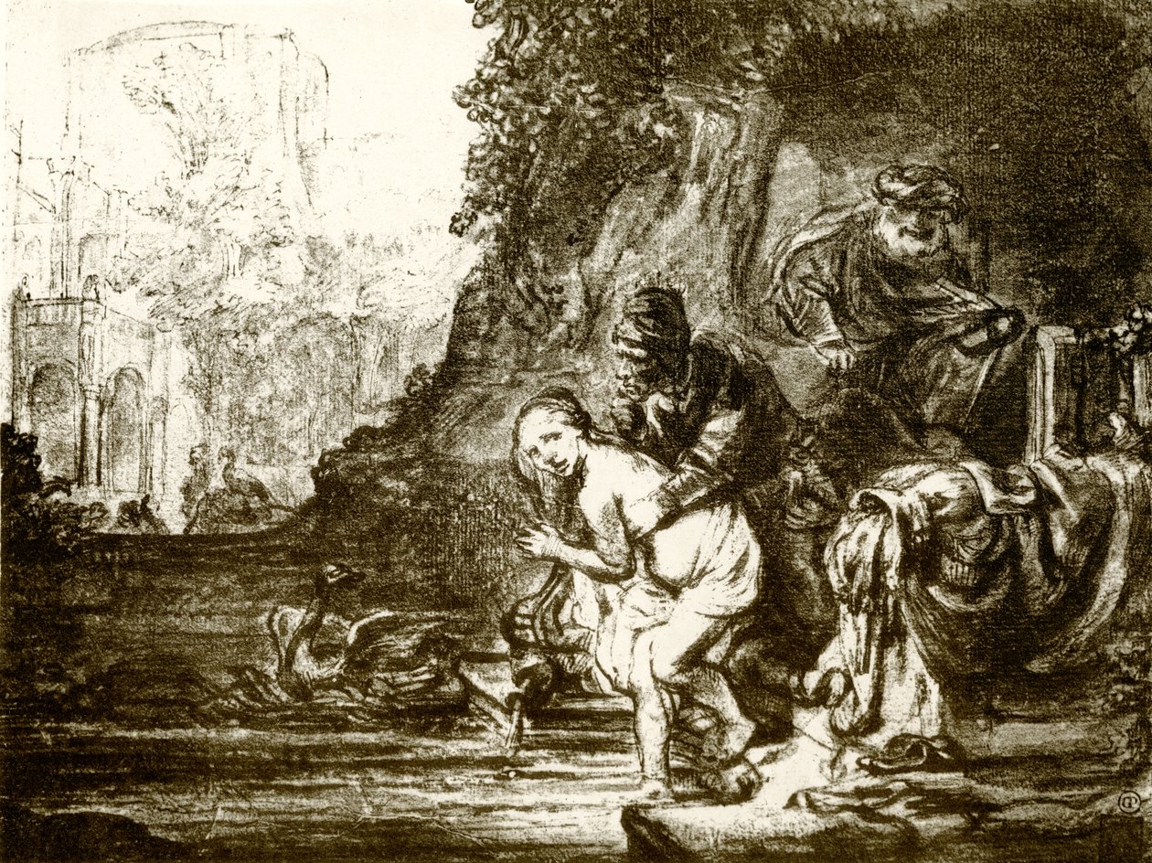 सुसन्ना एंड द एल्डर्स द्वारा रिमब्रांड वैन रिजन