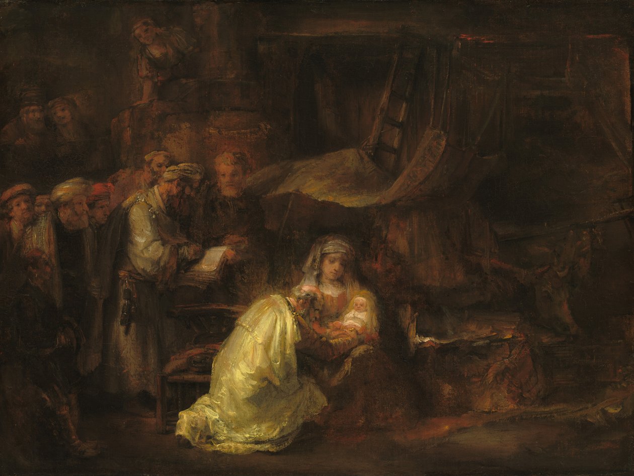 खतना, 1661। द्वारा रिमब्रांड वैन रिजन
