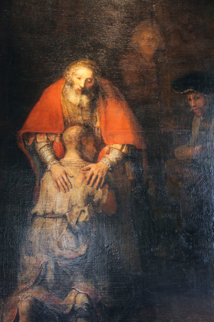 उड़ाऊ पुत्र की वापसी, c1665-c1669 द्वारा रिमब्रांड वैन रिजन