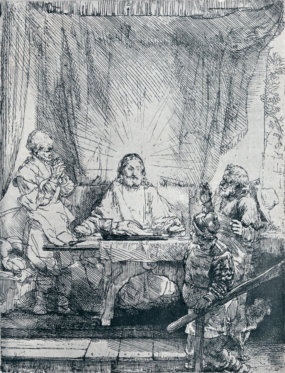 द एम्पर एट द एम्सम, 1654, 1903 द्वारा रिमब्रांड वैन रिजन