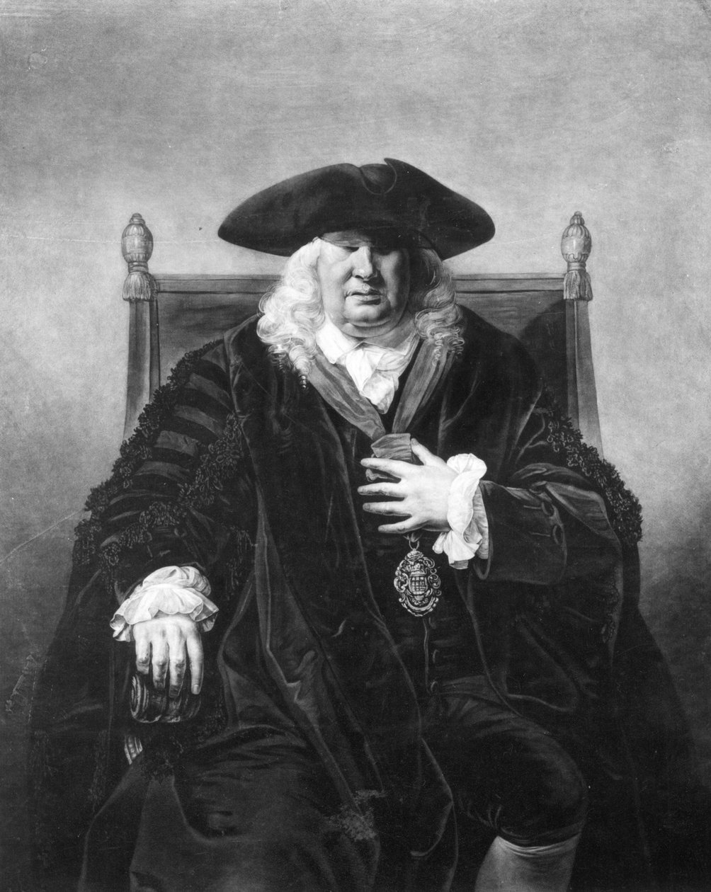सर जॉन फील्डिंग, विलियम डिकिन्सन द्वारा उकेरा गया, 1778 (मेजोटोटिन) द्वारा रेव्ह मैथ्यू विलियम पीटर्स