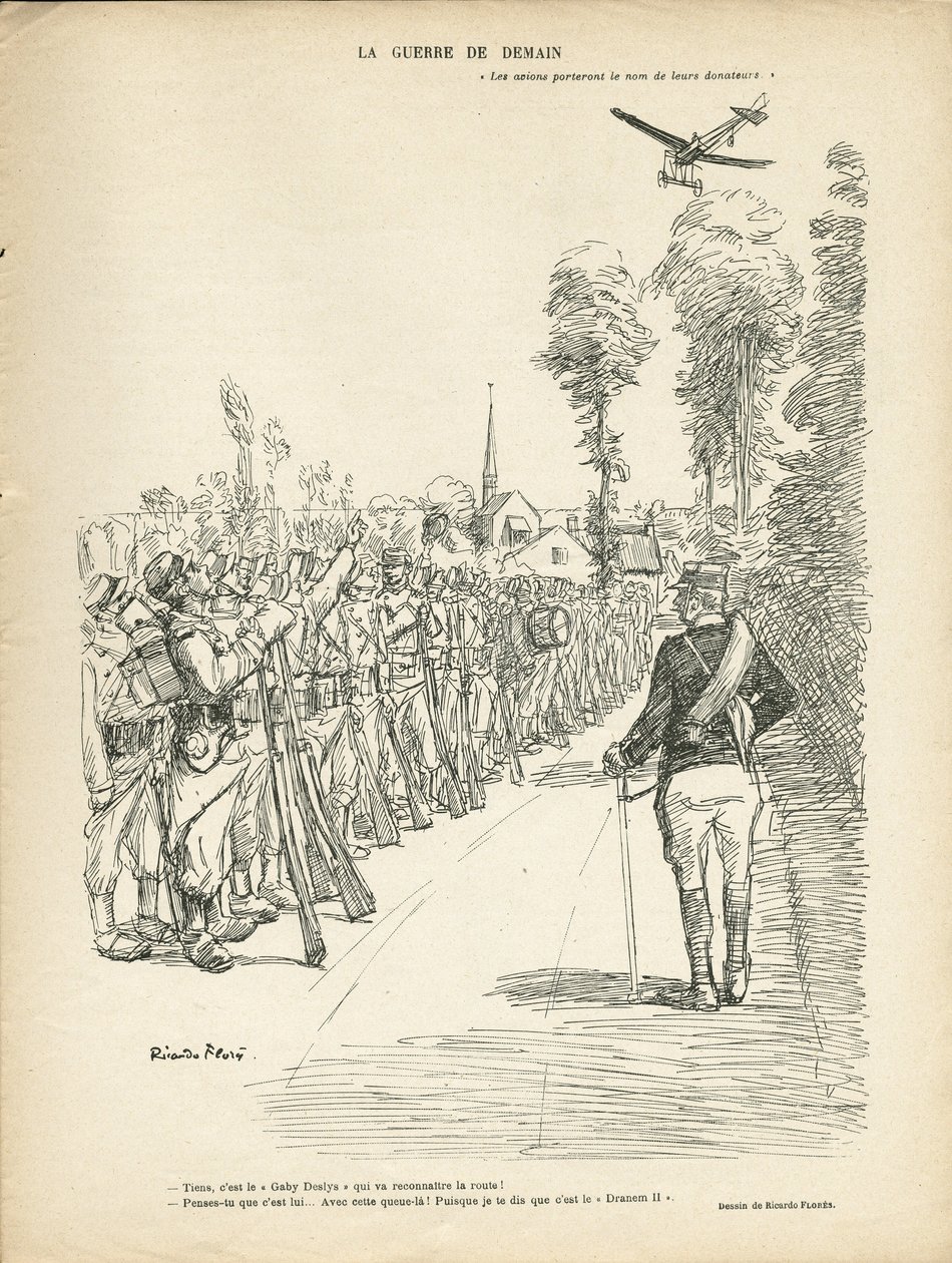 ले लियर में रिकार्डो फ्लोर्स (1878-1918) का चित्रण द्वारा रिकार्डो फ्लोर्स