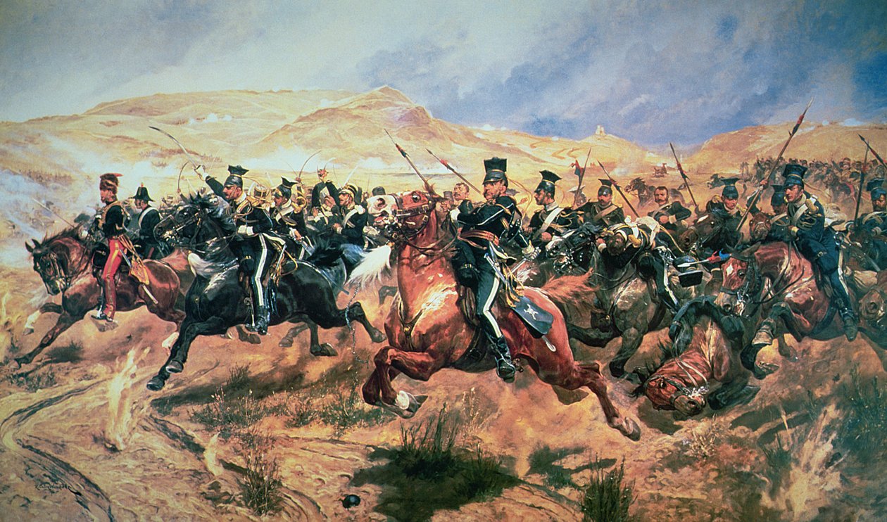 1854 में 25 अक्टूबर, लाइट ब्रिगेड का प्रभार द्वारा रिचर्ड केटन वुडविले जूनियर