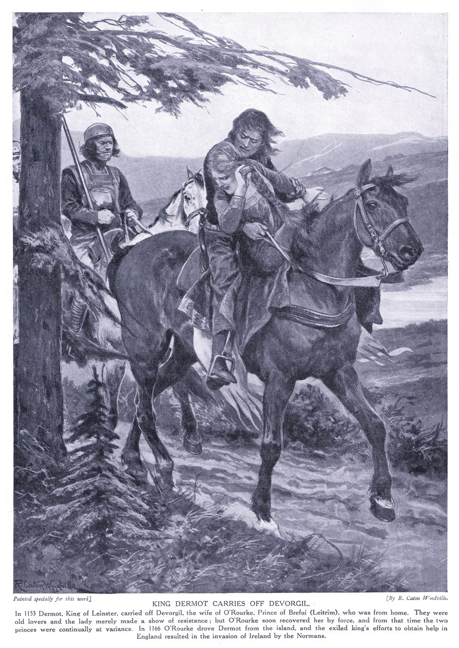 किंग डरमोट ने 1920 के देवगोरल से यात्रा की द्वारा रिचर्ड केटन वुडविले जूनियर