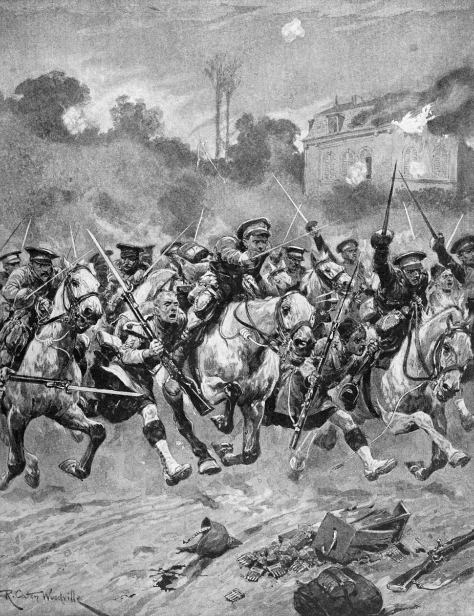 WW1 - सेंट क्वेंटिन 1914 की लड़ाई द्वारा रिचर्ड कैटन II वुडविले