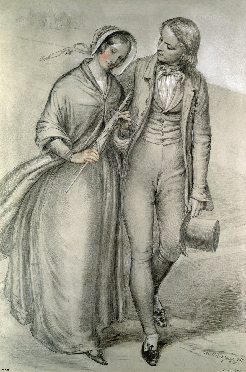 द वेडिंग मॉर्निंग - प्रस्थान, c.1846 द्वारा रिचर्ड रेडग्रेव