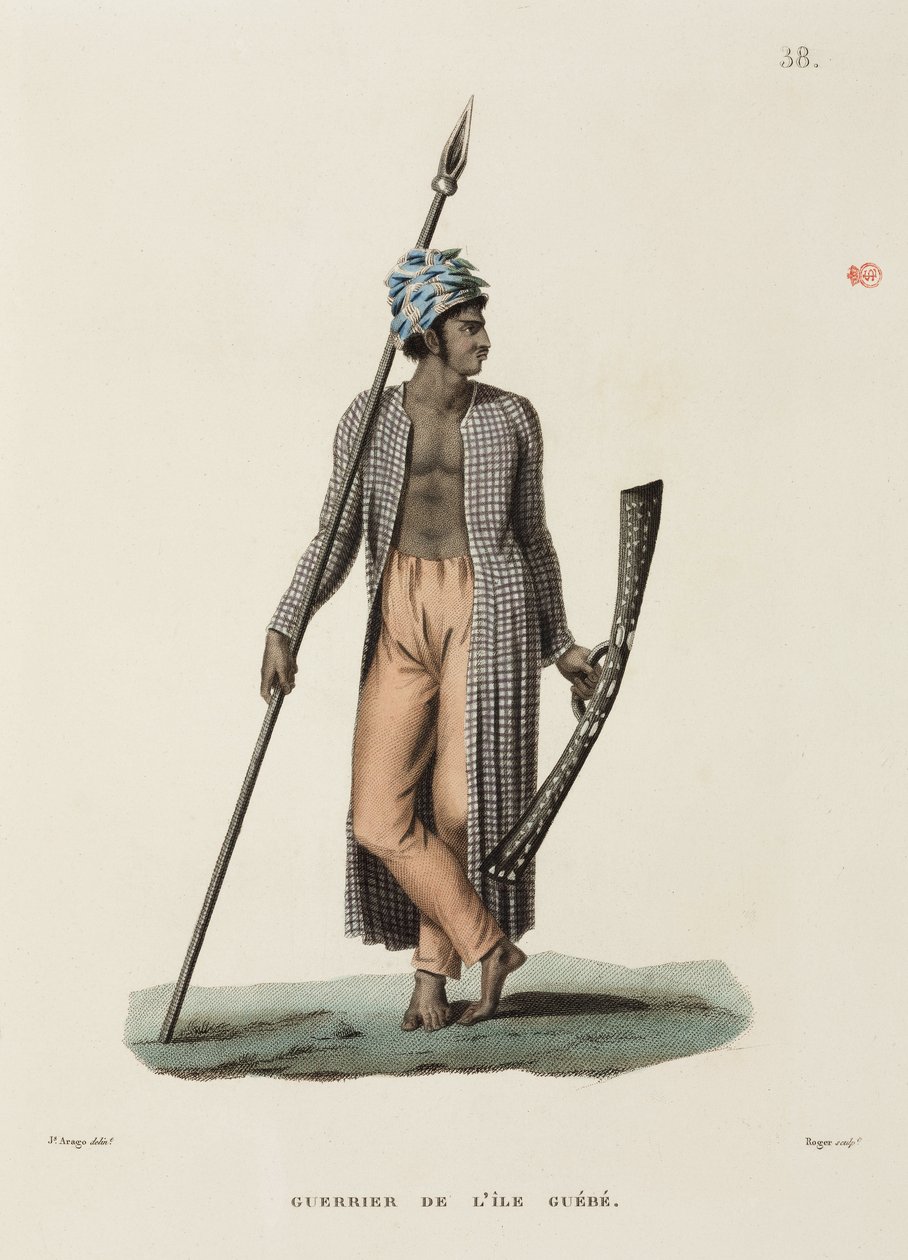 Guebe . के द्वीप से योद्धा द्वारा रिचर्ड (बाद में) डड्डो