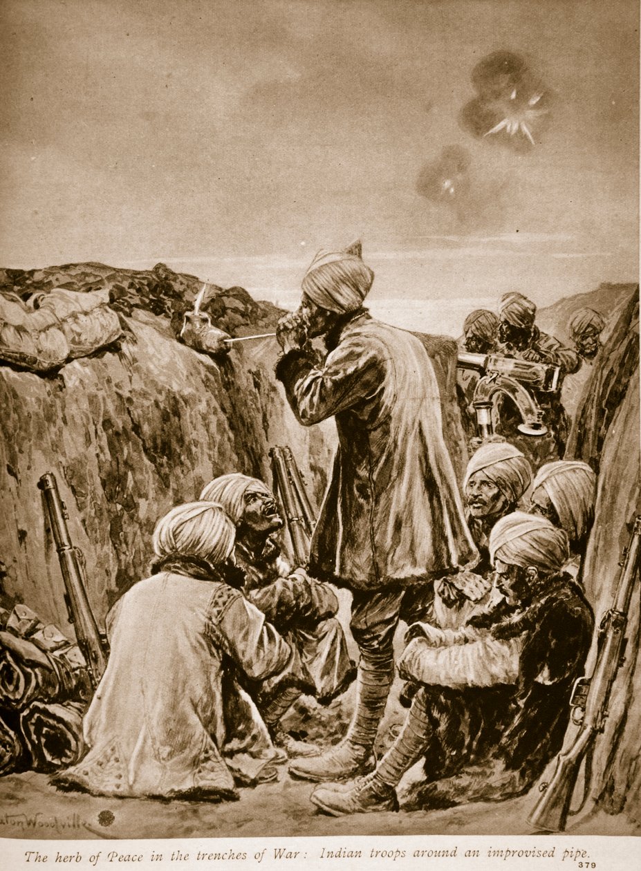 युद्ध की खाइयों में शांति की जड़ी बूटी, 1914-19 द्वारा रिचर्ड केटन वुडविले