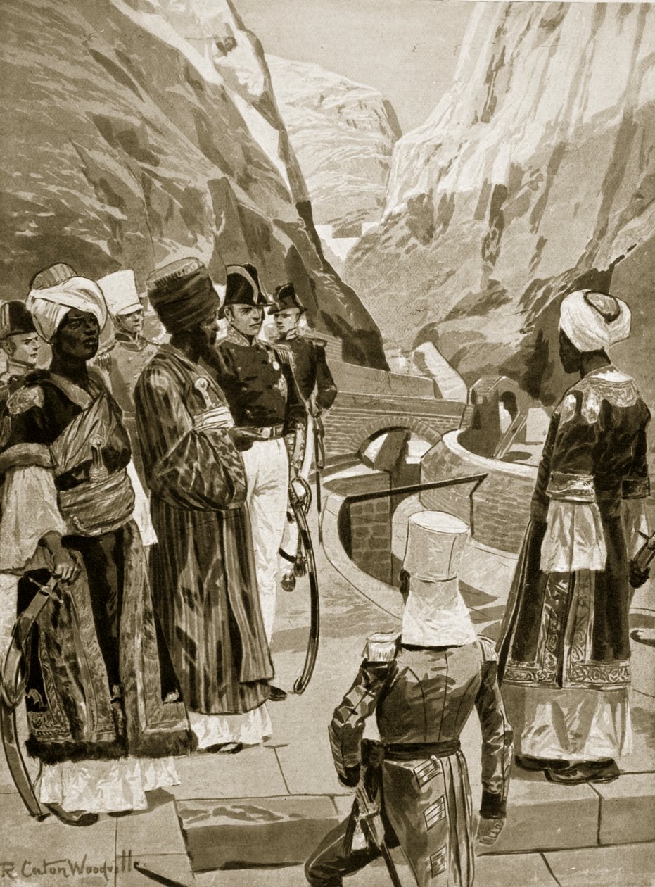 1879 में अदन को कब्जे में लेकर ब्रिटिश, &39;हचिन्सन की कहानी ब्रिटिश नेशन की कहानी&39;, c.1923 द्वारा रिचर्ड केटन वुडविले जूनियर