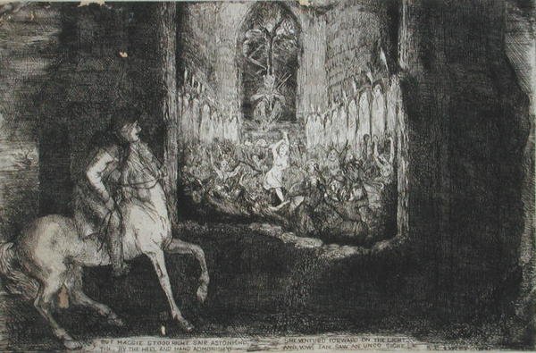 रॉबर्ट बर्न्स (1759-96) द्वारा टैम ओ'शान्टर का दृश्य (नक़्क़ाशी) द्वारा रिचर्ड कॉकल लुकास