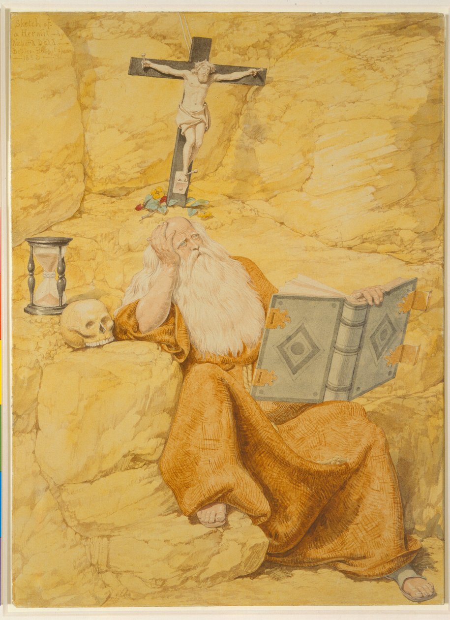ए हरमिट, 1853 द्वारा रिचर्ड डैड