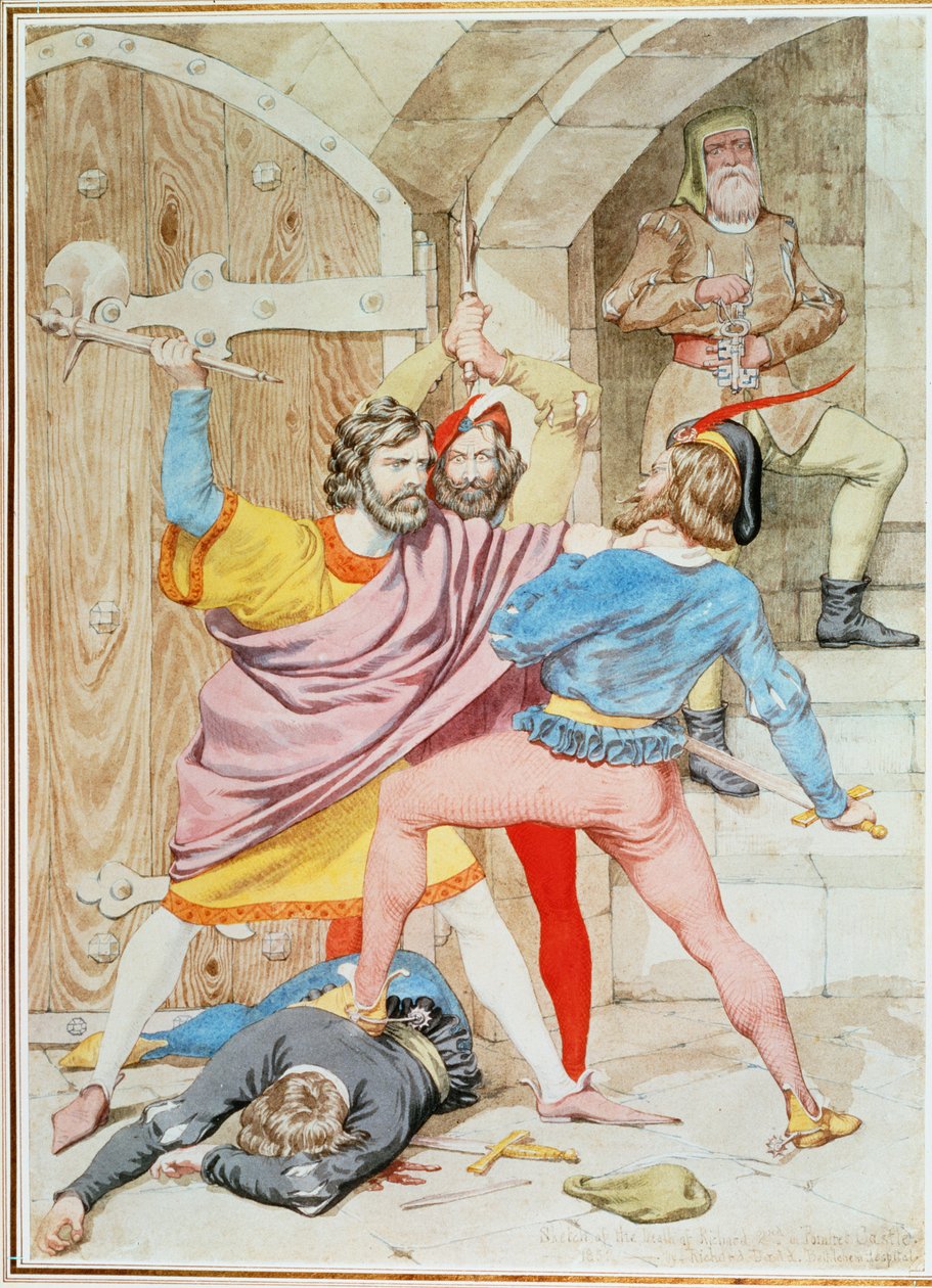 द डेथ ऑफ़ रिचर्ड II, 1852 द्वारा रिचर्ड डैड