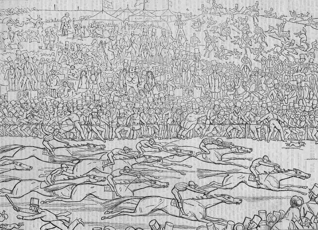 शिष्टाचार और रीति-रिवाज की आप नई श्रृंखला नंबर 8: ये डर्बी डे 1849 द्वारा रिचर्ड डॉयल