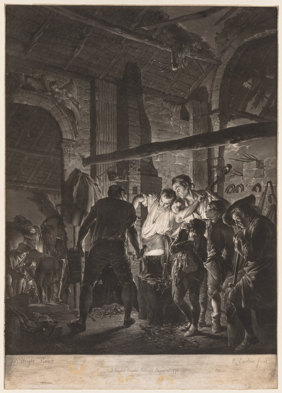 लोहार, 1771। द्वारा रिचर्ड अर्लोम