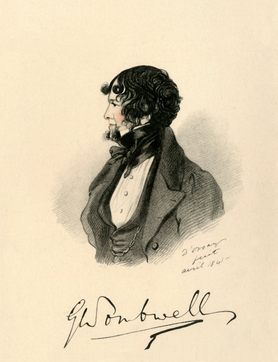 सर जॉर्ज वॉम्बवेल, 1841। द्वारा रिचर्ड जेम्स लेन