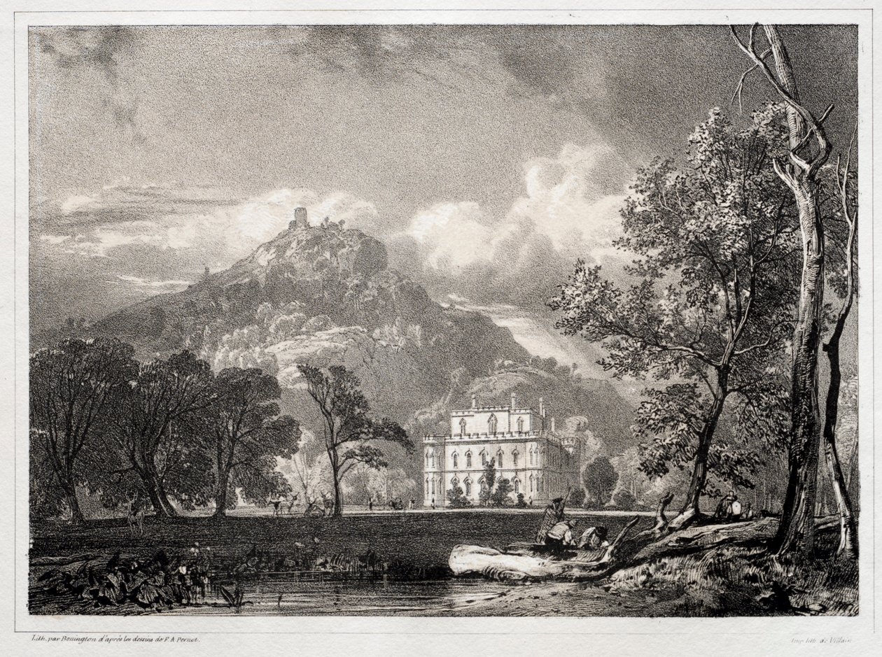 अर्गिल कैसल, 1826। द्वारा रिचर्ड पार्क्स बोनिंगटन