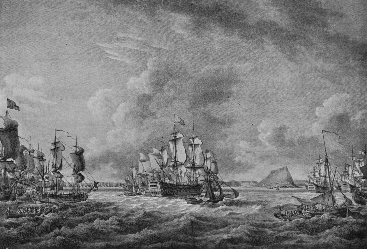 जिब्राल्टर में हॉवे, c1785 द्वारा रिचर्ड पैटन