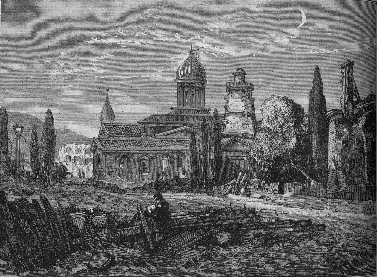 घेराबंदी के बाद सेबस्टोपोल में एक स्ट्रीट, c1880 द्वारा रिचर्ड प्रिंसिपल लीच