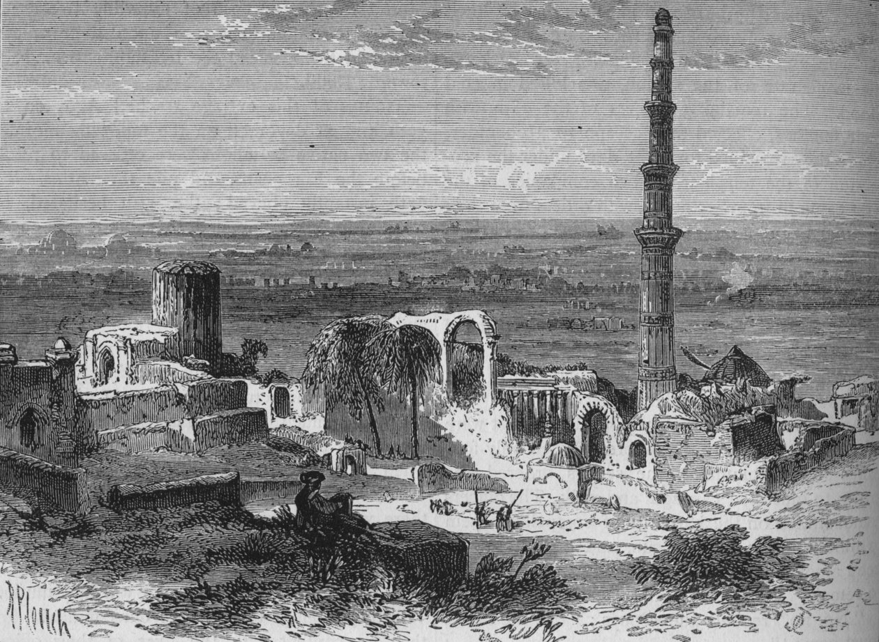 दिल्ली के Environs में देखें, c1880 द्वारा रिचर्ड प्रिंसिपल लीच