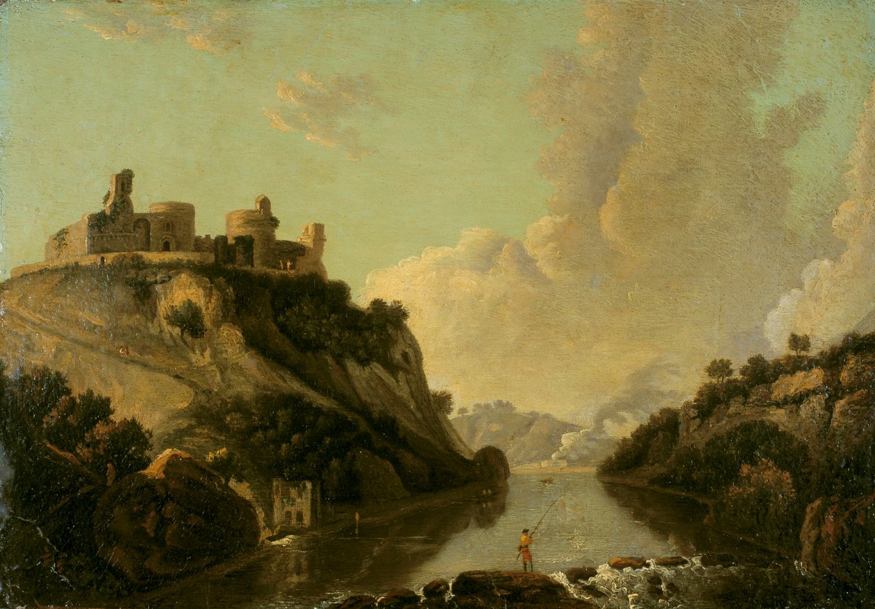 सिलगरन कैसल, c1730-1780। द्वारा रिचर्ड विल्सन