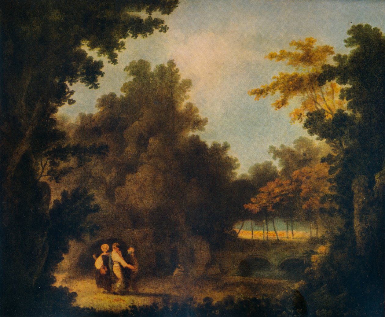 द हरमिटेज, विला मदामा, c1762, 1938 द्वारा रिचर्ड विल्सन