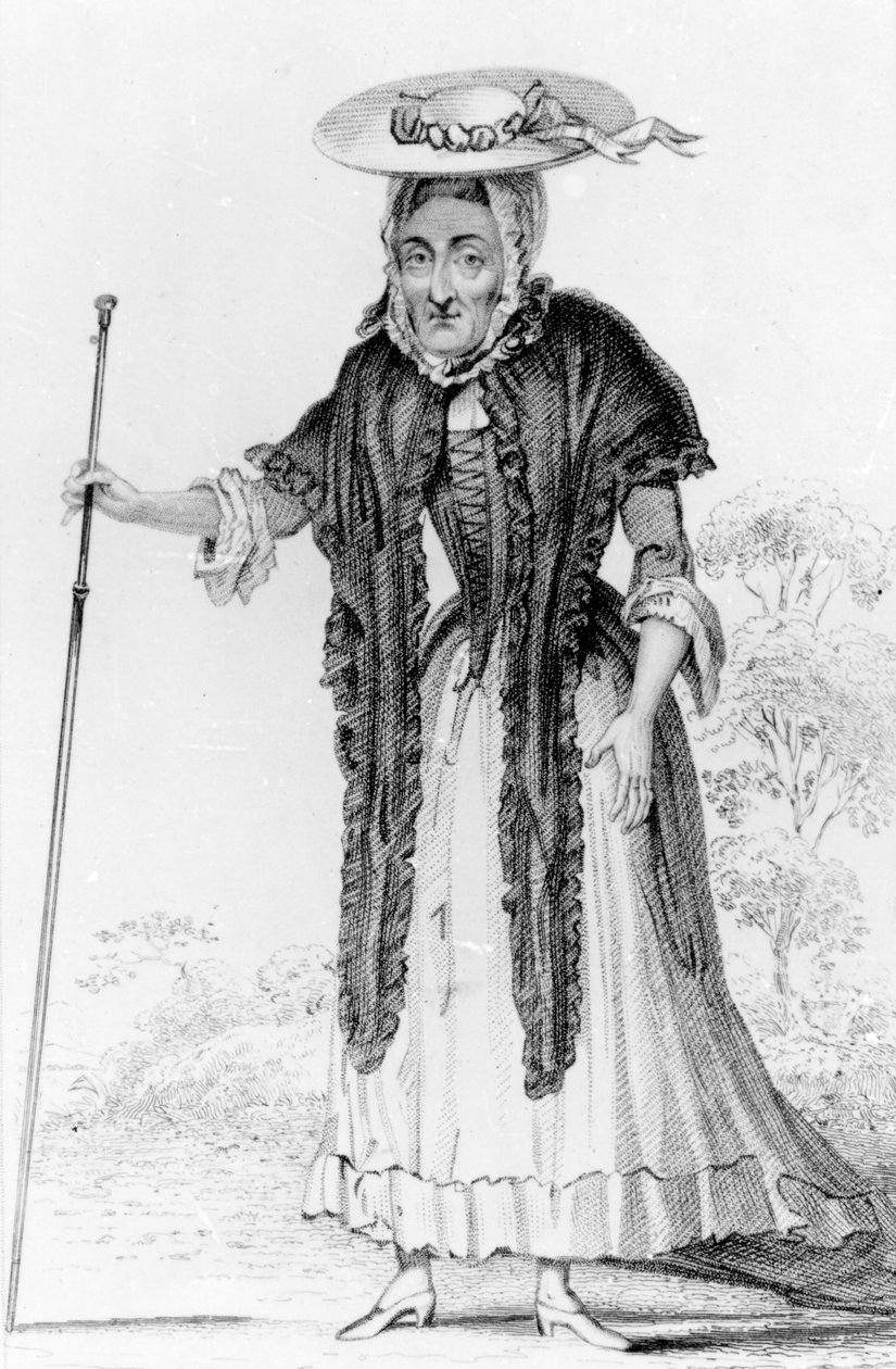 जेन लेवसन, उनकी उम्र और विशिष्टताओं के लिए, 1821 द्वारा रॉबर्ट कूपर