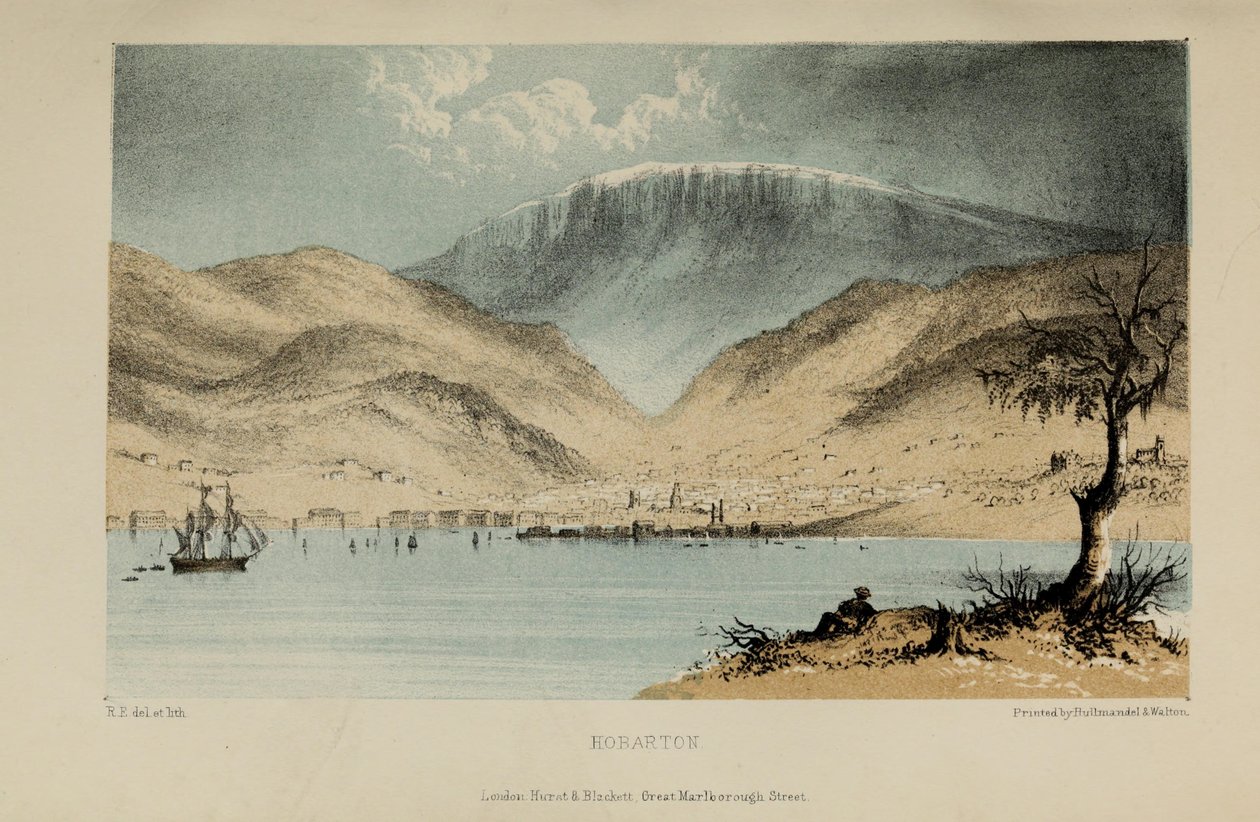 हॉबर्ट, रॉबर्ट एल्व्स (1819-1878) द्वारा जल रंग पेंटिंग, नॉरफ़ॉक के एक अमीर युवा ब्रिटिश सज्जन द्वारा रॉबर्ट एल्वेस