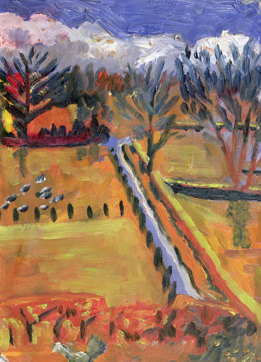ब्लू रोड, हियरफोर्ड, 1998 द्वारा रॉबर्ट हॉबहाउस