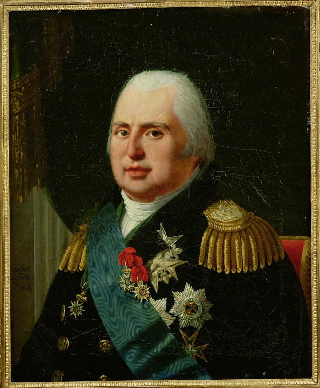 1815 के बाद लुई XVIII (1755-1824) द्वारा रॉबर्ट लेफ़ेवरे