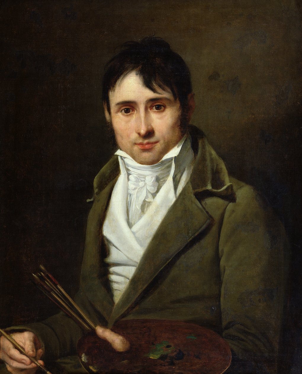 जीन-विक्टर बर्टिन (1775-1842) का पोर्ट्रेट 1805 द्वारा रॉबर्ट लेफ़ेवरे