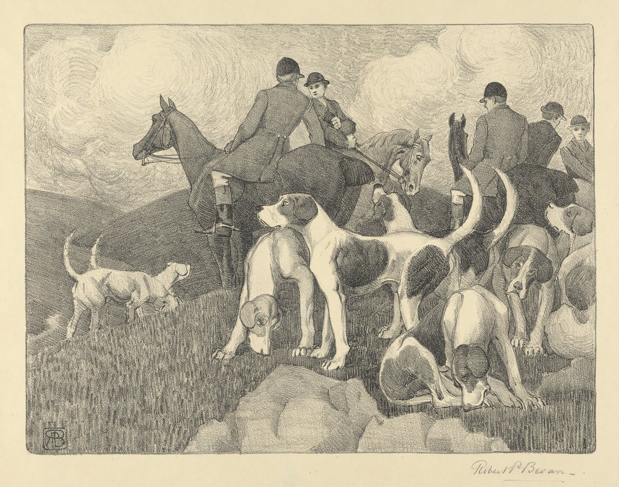 द मीट, 1898 द्वारा रॉबर्ट पोलहिल बेवन