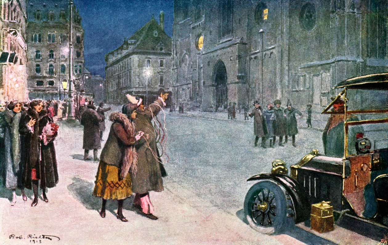 VIENNA - STEFANSPLATZ द्वारा द्वारा रॉबर्ट रिक्टर