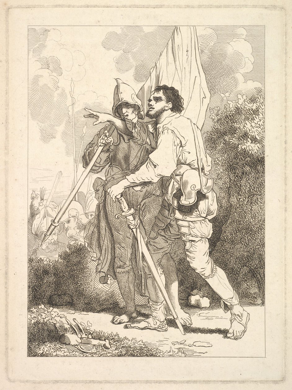 मॉर्निंग आउट, 1779 में। द्वारा रॉबर्ट ब्लिथ