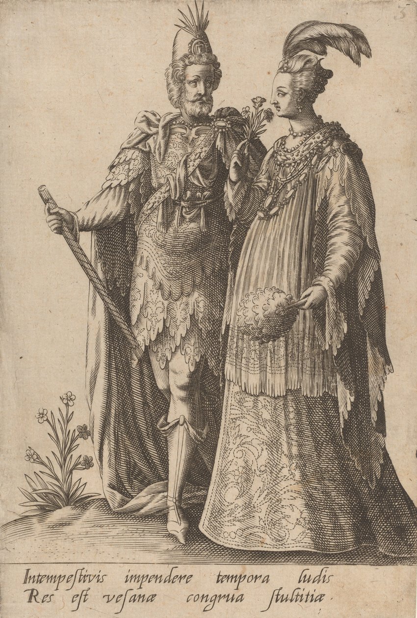 असमय खर्च करना..., 1597। द्वारा रॉबर्ट Boissard