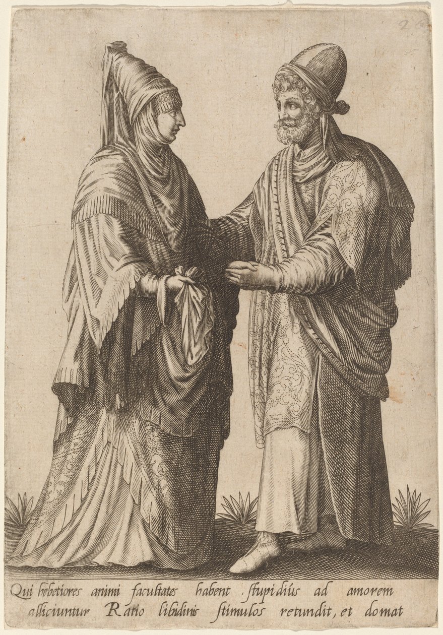 जो मन के संकायों को सुस्त करते हैं ..., 1597। द्वारा रॉबर्ट Boissard