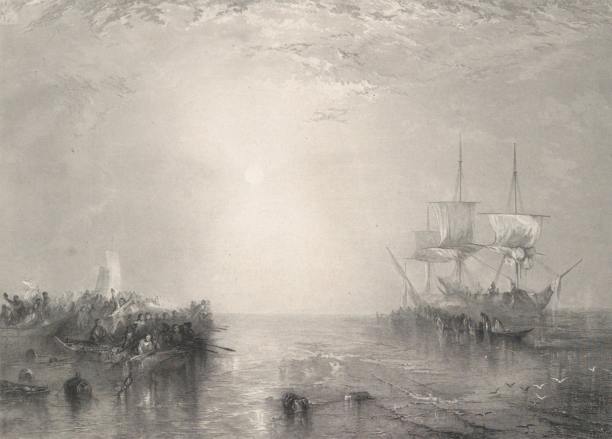 व्हेलर्स, 1879-80। द्वारा रॉबर्ट ब्रायड