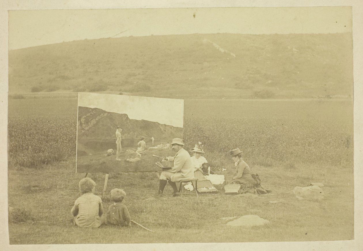 द आर्टिस्ट्स सन, बैरेट ब्राउनिंग, सीए .1885-1889। द्वारा रॉबर्ट ब्राउनिंग