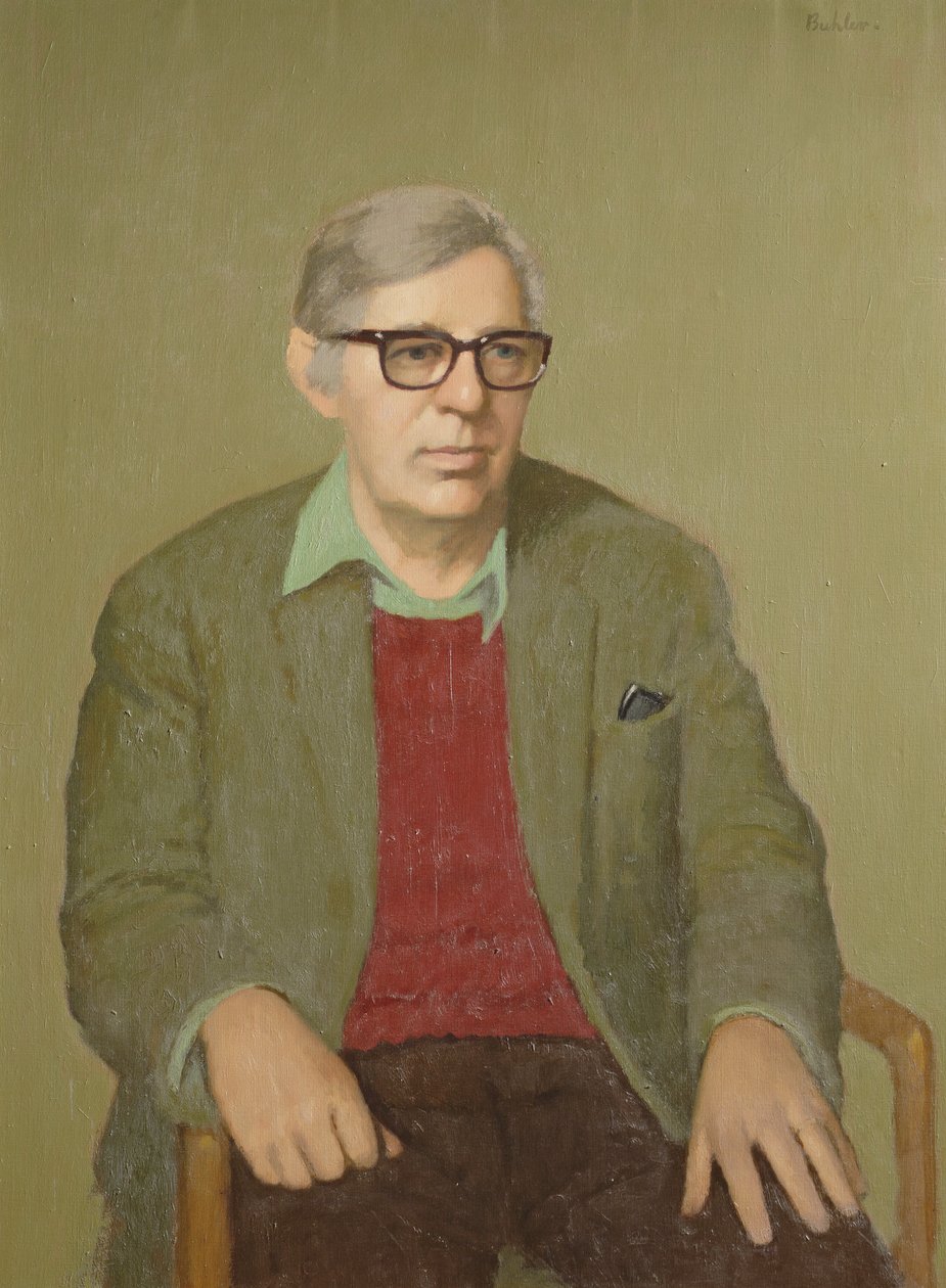 लॉरी ली (1914-97) लगभग 1970 के दशक (कैनवास पर तेल) द्वारा रॉबर्ट बुहलर
