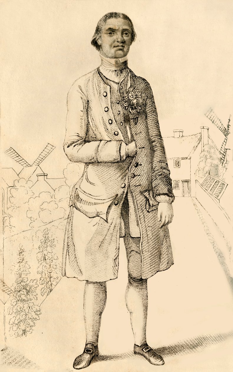 थॉमस वुड, द एबस्टेमियस मिलर, 1821। द्वारा रॉबर्ट कूपर