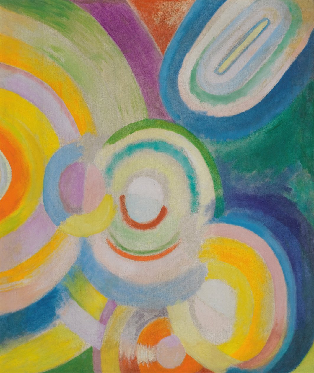 रंगीन डिस्क, 1913। द्वारा रॉबर्ट Delaunay