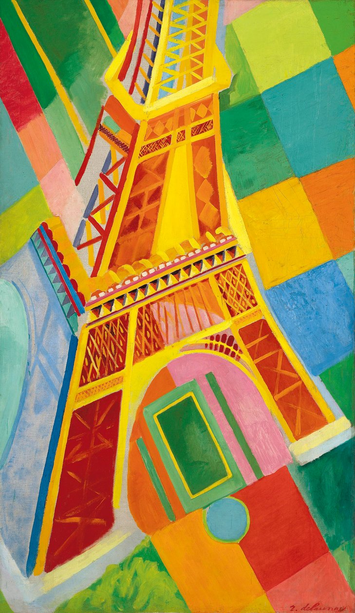 एफिल टॉवर, 1926। द्वारा रॉबर्ट Delaunay