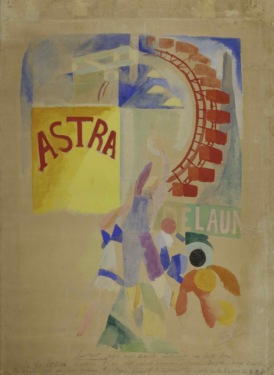 द कार्डिफ टीम, 1912-1913। द्वारा रॉबर्ट Delaunay