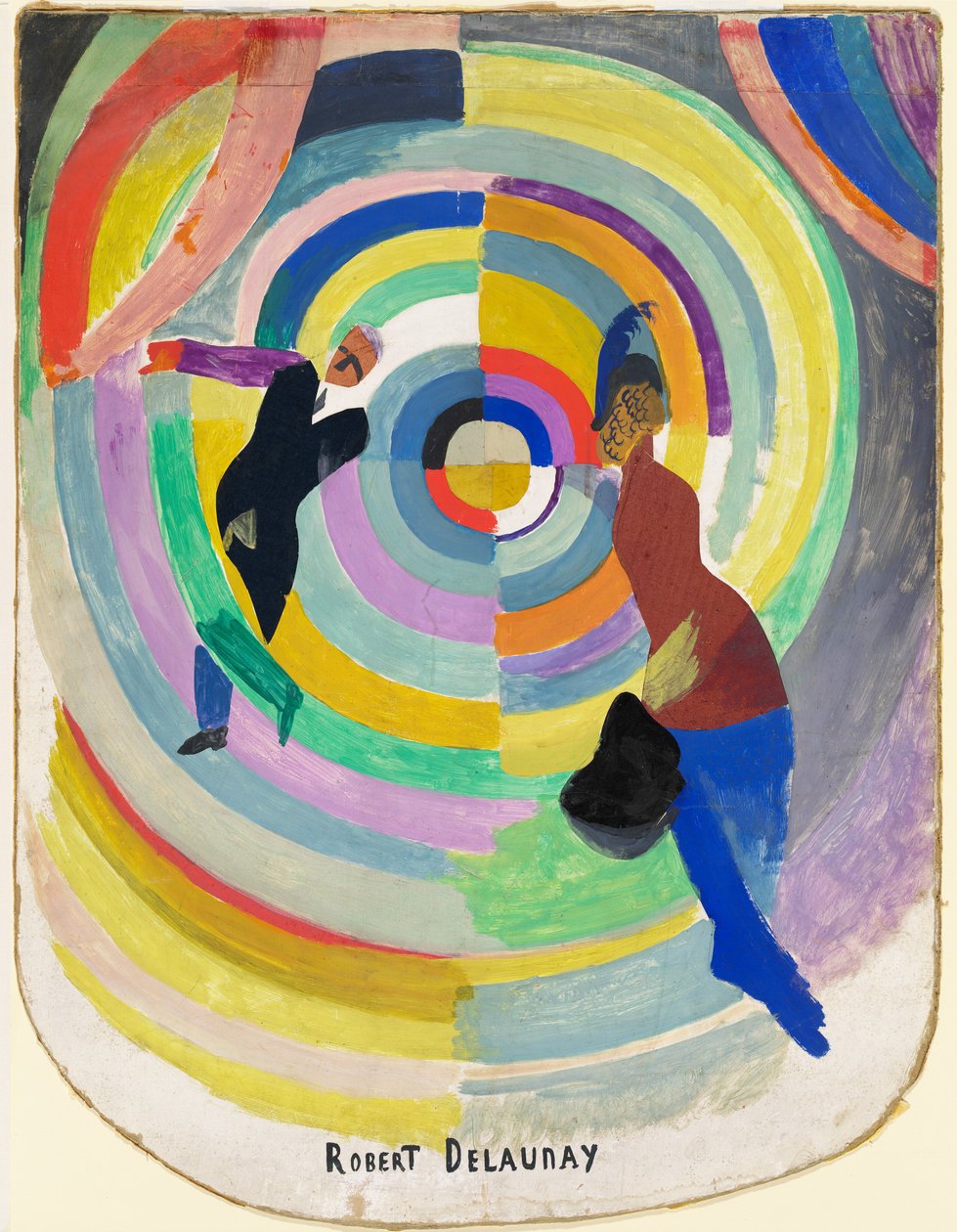 राजनीतिक नाटक, 1914। द्वारा रॉबर्ट Delaunay