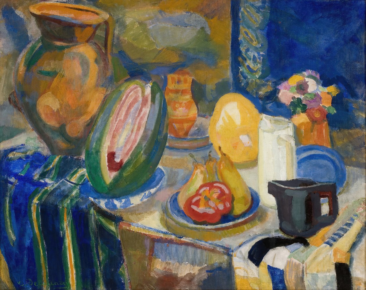 पुर्तगाली अभी भी जीवन, 1915। द्वारा रॉबर्ट Delaunay