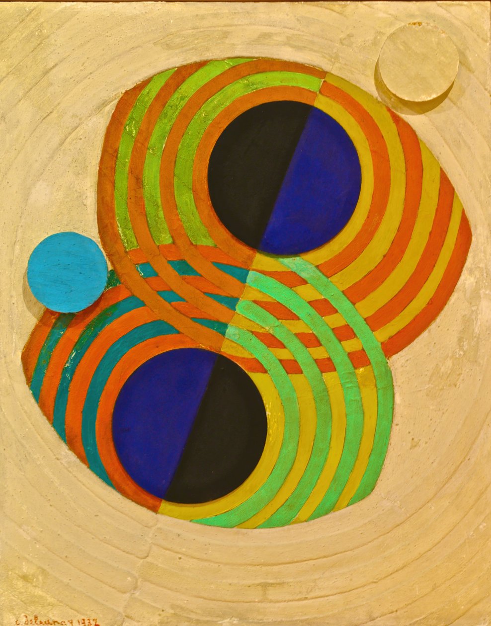 राहत। लय, 1932। द्वारा रॉबर्ट Delaunay