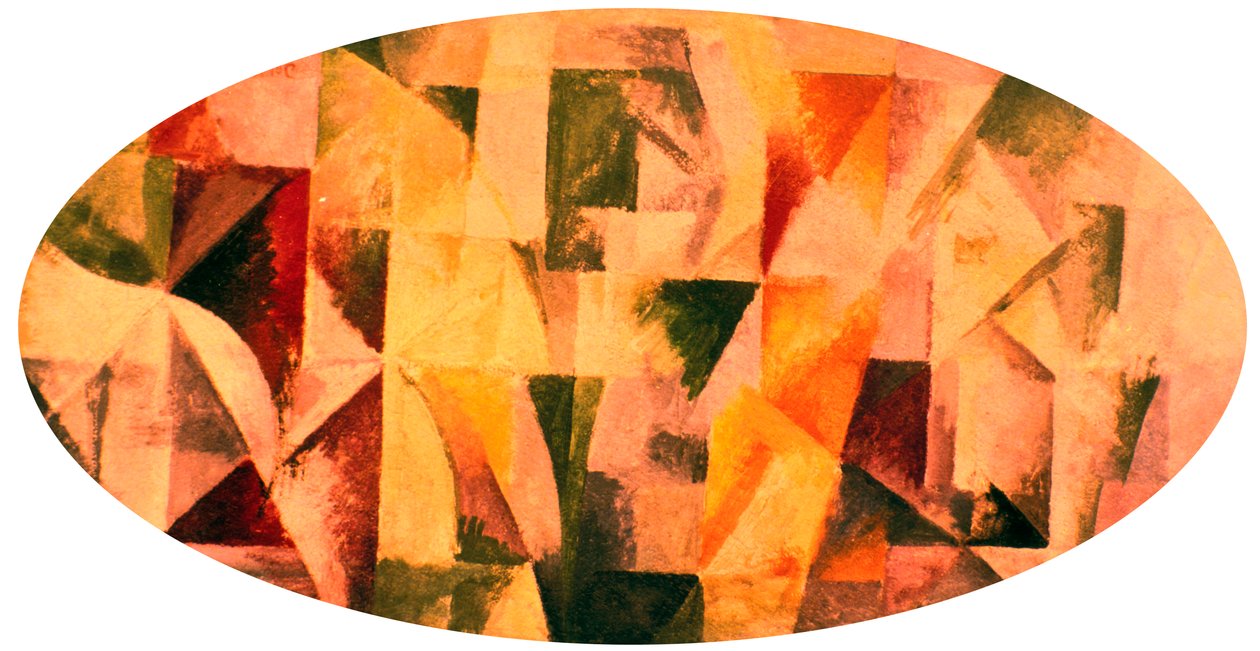 द हैट, 1912 द्वारा रॉबर्ट Delaunay