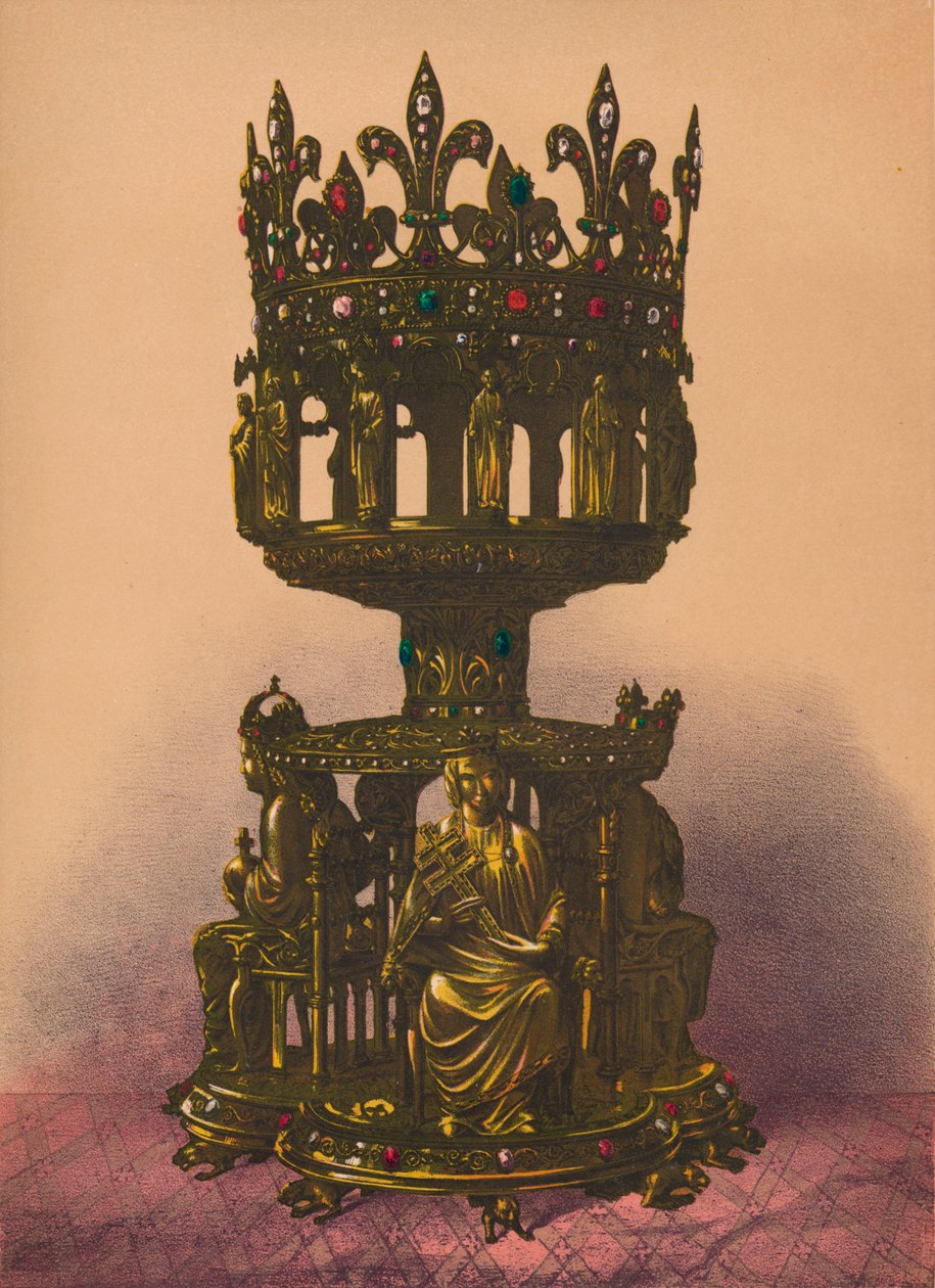 ए सिल्वर गिल्ट श्राइन, 1893। द्वारा रॉबर्ट डडली