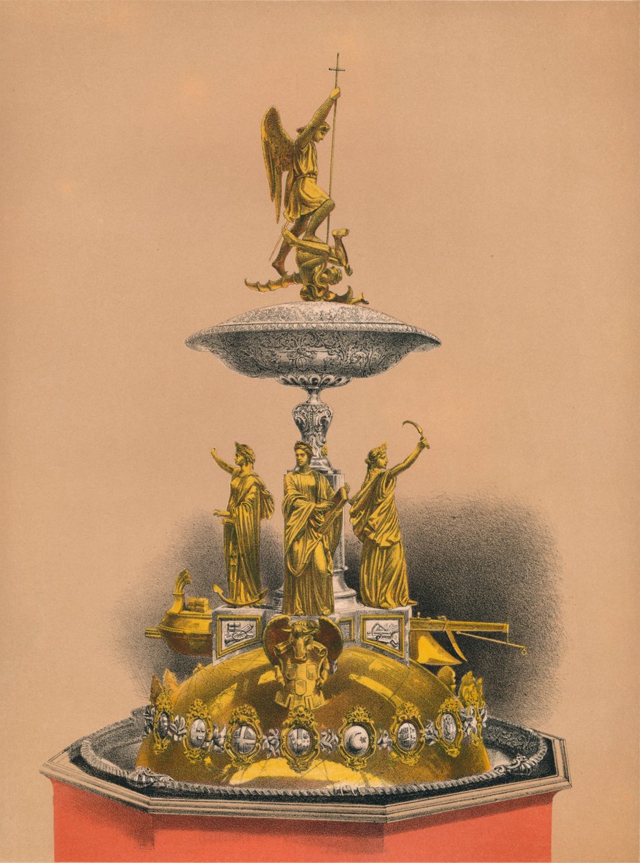 बर्गोमस्टर सी। डी। ब्रुकरे, 1893 को प्रस्तुति टुकड़ा। द्वारा रॉबर्ट डडली